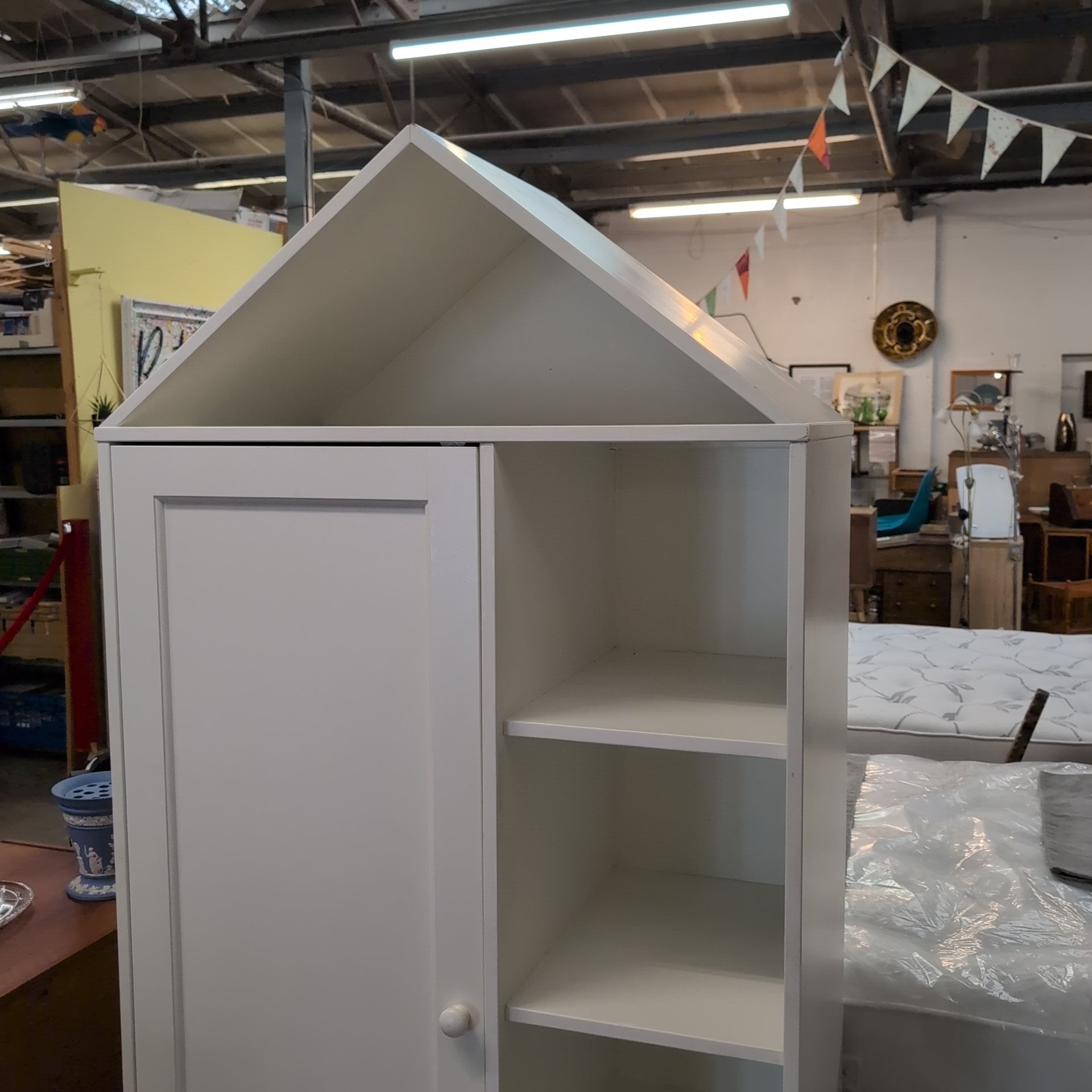 House Bed and Matching Wardrobe Set
